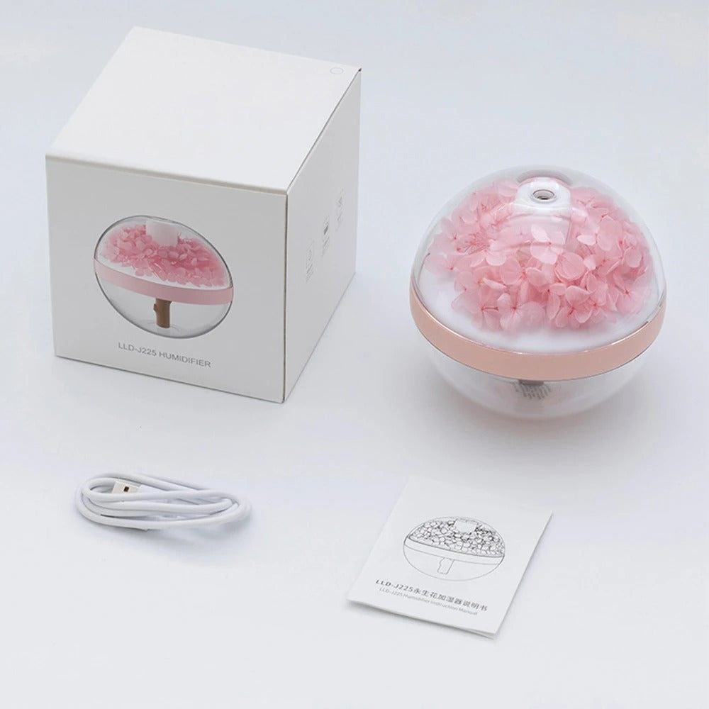 Illuminated Floral Humidifier