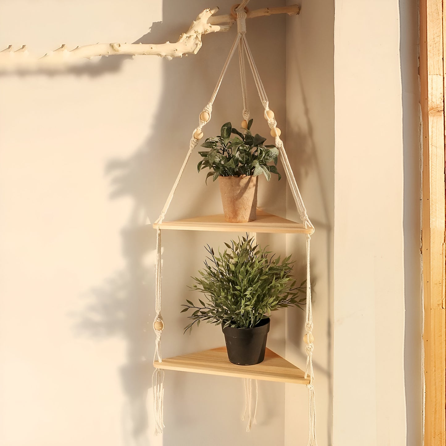 Dreamweaver Triangle Hanging Shelf