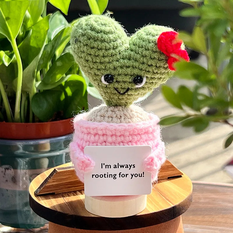 Mini Crochet Cacti